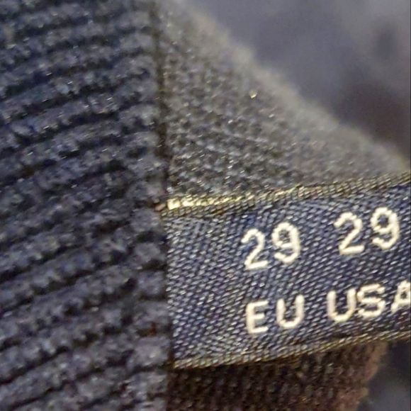 Armani navy summer cords - Picture 2 of 4